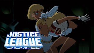 Supergirl electrocuta a Power Girl  Justice League Unlimited [upl. by Belayneh255]