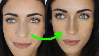 How To Make Your Nose Look Smaller  MakeupAndArtFreak [upl. by Tyra]