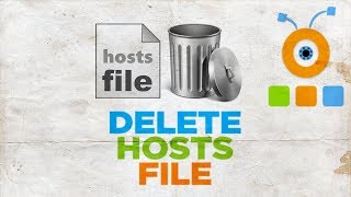 How to Delete Hosts File [upl. by Assed736]