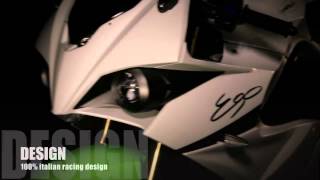 2015  Energica Ego  electric superbike [upl. by Aihselef]