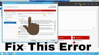 One or more prerequisites failed Please fix these issues and click rerun prerequisites checkPART 5 [upl. by Kaitlyn]