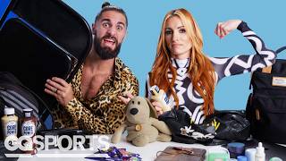 10 Things WWEs Seth Rollins amp Becky Lynch Cant Live Without  GQ Sports [upl. by Attesor]