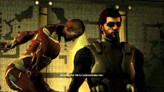 Deus Ex Namir Boss Fight NO Biochip Upgrade [upl. by Margot]