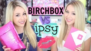 Unboxing Birchbox vs Ipsy  SEPTEMBER  eleventhgorgeous [upl. by Enyamert233]