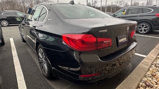 2019 BMW 530e Plugin Hybrid xDrive iPerforma startup and horn [upl. by Yaakov]