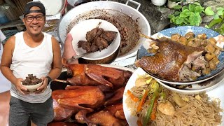 HARBATAN SA HANDAAN 😁 LECHON ADOBO PANSIT ETC BUHAY PROBINSYA PHILIPPINES [upl. by Aihsema32]