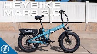 Heybike Mars 20 Review 2024  Seriously Speedy Folder [upl. by Orlina]