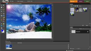 Photoshop elements 8 tutorial [upl. by Gwenora759]