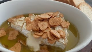 QUEIJO BRIE NA AIRFRYER  MÃOS GOURMET [upl. by Aisatsana]