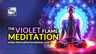 1 Hour Twin Flame Healing Session St Germains Violet Flame [upl. by Claiborne715]