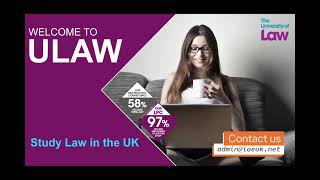 Study in the UK  University of Law  GDL vs MA Law  Parttime amp Fulltime [upl. by Hyams]