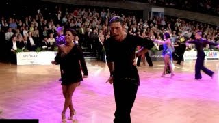 Giovanni Pernice  Erika Attisano GOC Stuttgart 2013 WDSF Grand Slam latin 6 round  chachacha [upl. by Anahcar154]