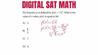 Functions for the Digital SAT Tips Tricks and Practice Problems  Math Jamboree 12004001 [upl. by Divod116]