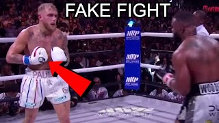 PROOF Jake Paul vs Tyron Woodley was RIGGED WOW [upl. by Marcela]