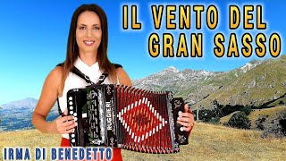 IRMA DI BENEDETTO suona Il Vento del Gran Sasso valzer con lOrganetto Abruzzese Accordion [upl. by Carnay]