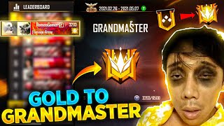 Gold To GrandMaster Rank Push S20 Highlights Top Global In 18 Hour Romeo Gamer Garena Free Fire [upl. by Retse]