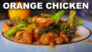 Onepan orange chicken no deepfrying [upl. by Sirhc]