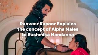 Why Women Choose Alpha Men Ranveer Kapoor Explanation in Animal Movie [upl. by Asilram]