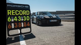 Nordschleife Lap Record  Porsche 911 GT2 RS with Manthey Performance Kit 208 km in 643300 min [upl. by Konstantine552]