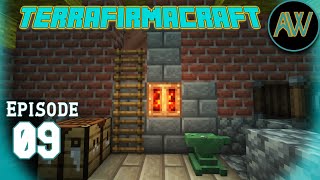 Bloomery amp Waterwheels  TerraFirmaCraft Ep 09 [upl. by Ajram]