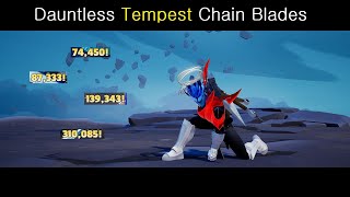 Dauntless Tempest Chain Blade Build [upl. by Zaragoza273]