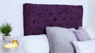 DIY Tufted Headboard [upl. by Coney]