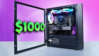 Building the Fastest Gaming PC for 1000  RTX 3070 [upl. by Adali828]