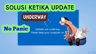 Solusi Mengatasi laptop Update are underway 2023 [upl. by Penland]