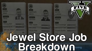 GTA 5  Jewel Store Job Breakdown  How To Earn The Most Money During Your First Heist [upl. by Aniara]