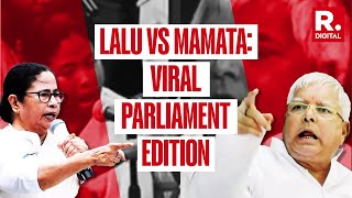 Viral When Lalu Yadav Vs Mamata Banerjee Argument In Lok Sabha Left Vajpayee In Splits [upl. by Previdi]