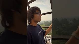 Itni Upar Tanki per Chadh gai😱 souravjoshivlogs vlog funny shorts [upl. by Costello103]