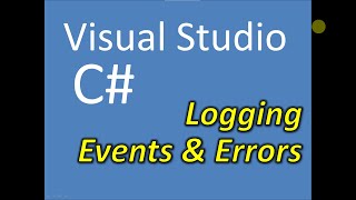 C Logging Events And Errors [upl. by Niwrehs]