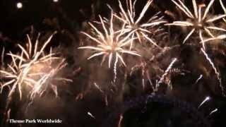 London New Years Eve Fireworks 2012 [upl. by Ahsiliw]