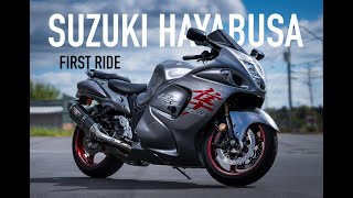 IM IMPRESSED 2019 Suzuki Hayabusa First Ride [upl. by Shandee]