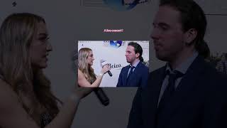 Interview with Wyatt Corbin on the Red Carpet at the Isabella Release Party [upl. by Merrili645]