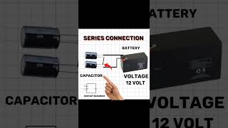 series and parallel connection of capacitor short [upl. by Duster]