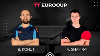 1825 Bohdan Kohut  Andrii Shamrai 16092024 TT EuroCup Ukraine Elite TABLE 3 [upl. by Kinnard223]