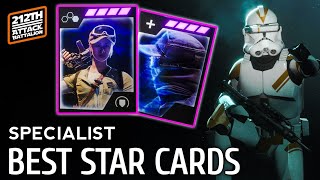 Specialist BEST STAR CARDS amp BUILD 2023  Battlefront 2 [upl. by Ainnos]