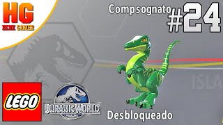 LEGO Jurassic World  Como Liberar Dinossauros  Compsognato  Detonado Em Português  PTBR 24 [upl. by Acinoryt158]