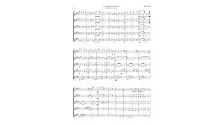 Joy to the World by for Baritone Sax Quintet  SHEET MUSIC [upl. by Mada796]