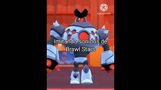 Imitando sonidos de Brawl Stars IA de Jefe Robot [upl. by Reinald]