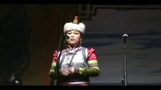 Amazing Mongolian female throat singing [upl. by Attolrac]