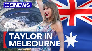 Taylor Swift takes Australia’s biggest stage in Melbourne  9 News Australia [upl. by Coralie]