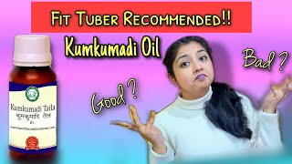 Kumkumadi Oil REVIEWFIT TUBER RecommendedKamdhenu laboratories Oil Good Or Bad [upl. by Carmela294]