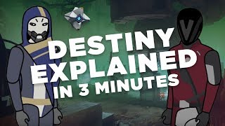 Destiny 1 and 2 Explained in 3 Minutes  ArcadeCloud [upl. by Yrrem]