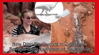 New Dino Discovered in Zimbabwe Reveals Early Evolution of Sauropods🔥 [upl. by Kurtzig992]