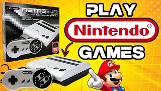 You Can Play All Your Favorite Nintendo Games On This  RetroBit Retro Duo NESSNES Console [upl. by Quillan]