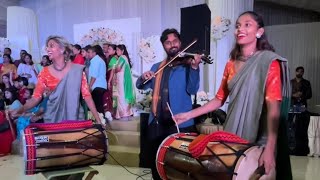 Mella Mella Ennai Thottu Violin x Dhol [upl. by Attelocin]