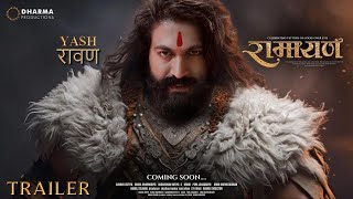 RAMAYAN Part 1  Trailer  Rocking Star Yash as Ravan  Hrithik Roshan  Deepika Padukone Fan Made [upl. by Ojok]