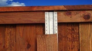 PostMaster Installation Full Video  6 Privacy Fence [upl. by Nomead]